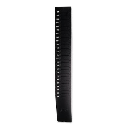 Wormhole Lathem Time  Expandable Time Card Rack, 25-Pocket - Black WO2524716